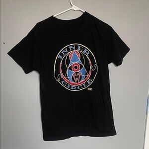 AEW Inner Circle Chris Jericho men’s M black cotton pro wrestling t shirt